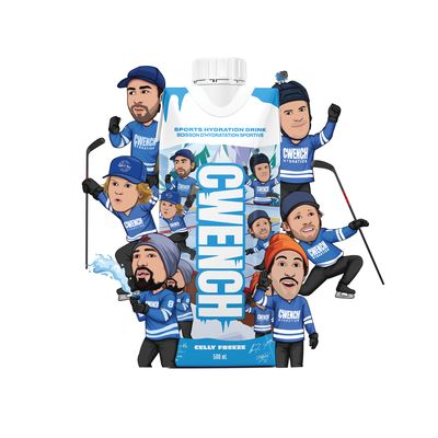 Sports Drink Isotonisk Sportdryck/ Celly Freeze -12 pack