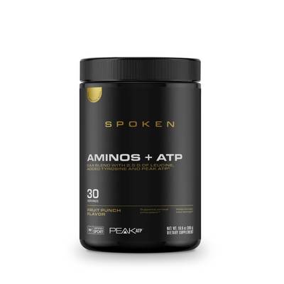 Spoken Aminos + PEAK ATP Aminosyrapulver 30 portioner/ 300 g Fruktpunschsmak