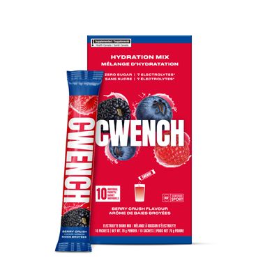 Hydration Mix sportdryckspulver / Berry Crush - 10 dospåsar