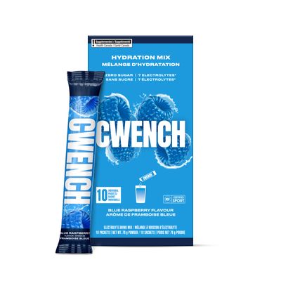 Hydration Mix sportdryckspulver/ blå hallon - 10 dospåsar