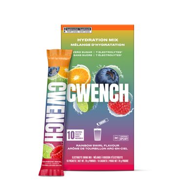 Hydration Mix sportdryckspulver / Rainbow Swirl - 10 dospåsar